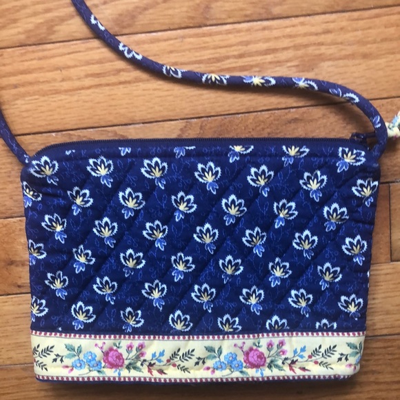 Vera Bradley Messenger/Crossbody Bag Bike Bag Pistol Bag Cosmetics & Keys Purse - Picture 2 of 7